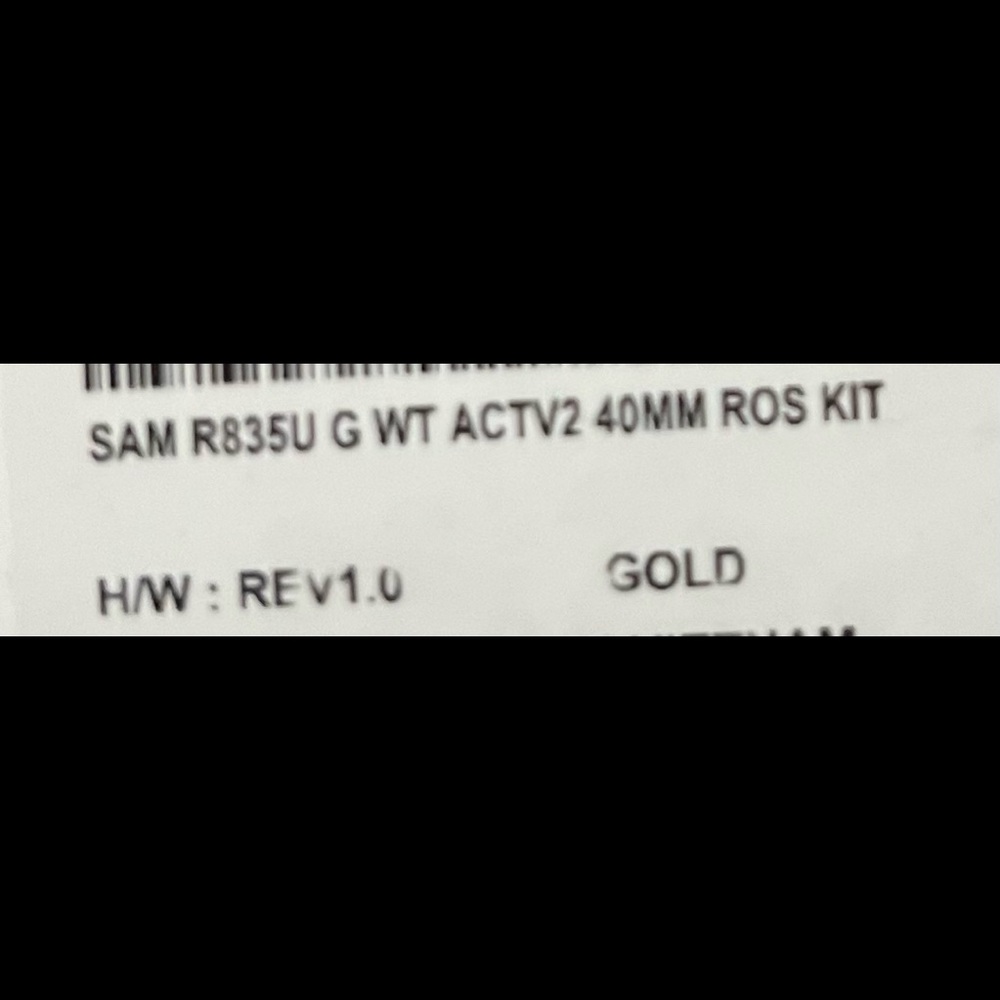 40mm Active2 Samsung Smart watch